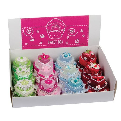 FAVOR HEART/CAKE CARDBOARD MULTICOLOR