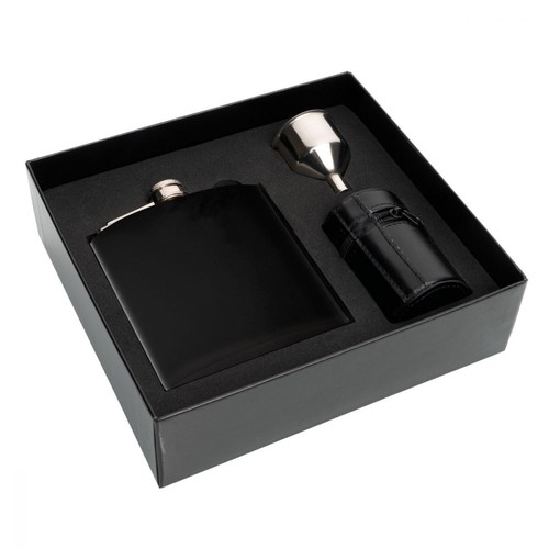 Hip flask MADONIE Schwarzwolf