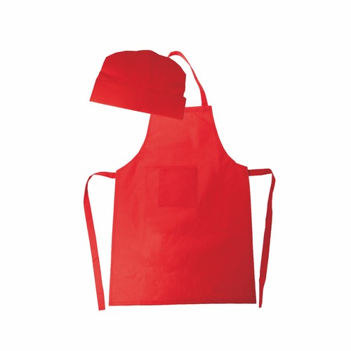 SET APRON-HAT COOK