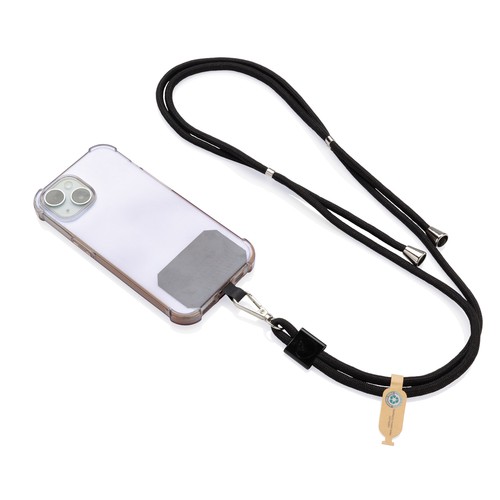 CarryLoop RCS recycled PET adjustable phone holder lanyard