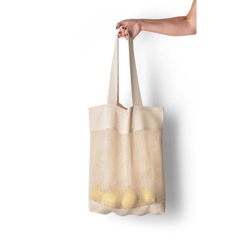 MUMBAI. Sac en maille 100% coton (180 g/m²)