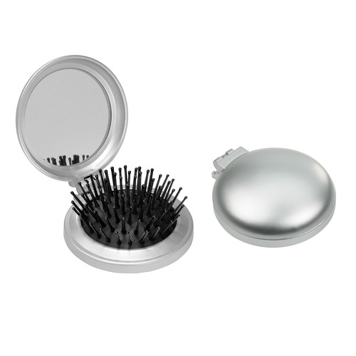 Brosse à cheveux avec miroir