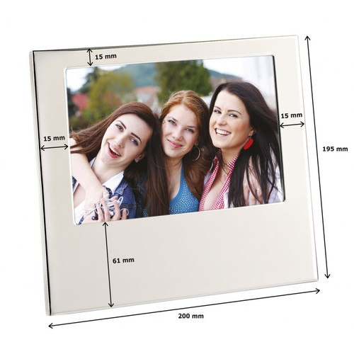 CADRE PHOTO ALUMINIUM BRILLANT