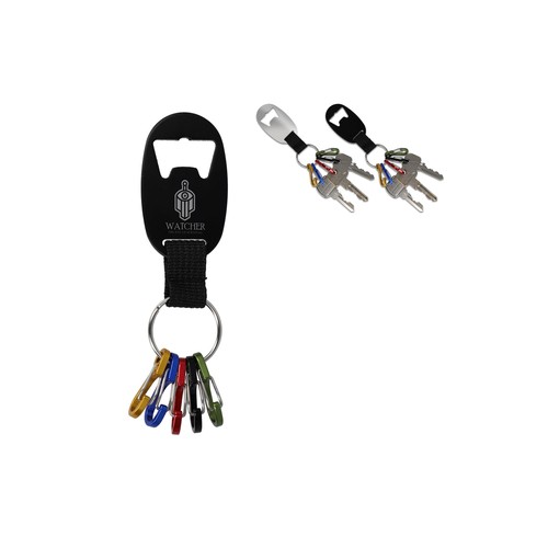 Bottle opener keychain