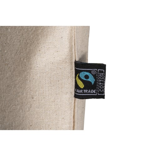 Beauty case en coton FAIRTRADE ® 180 g/m2 avec fermeture éclair