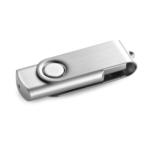 CLAUDIUS 16GB. 16 GB USB-stick met metalen clip
