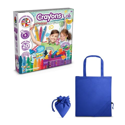 Crayon Factory Kit II. Educatief spel geleverd met een opvouwbaar 190T geschenkzakje