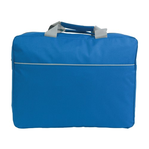 600D polyester briefcase with handle and zip closure