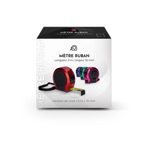 3M TAPE MEASURE WITH PLASTIC CASE WITH STRAP