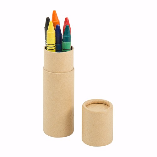 Ensemble de 6 crayons de cire Huron
