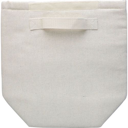 Recycled cotton (220 gsm) rolltop cooler bag Faith