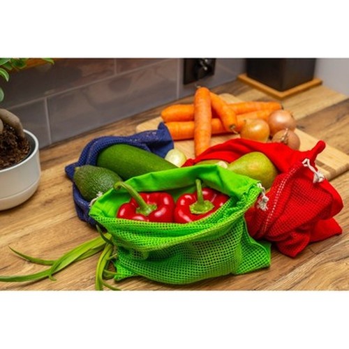 Cotton bag for fruits and vegetables, big size | Kelly