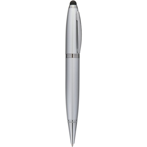 METAL BALLPOINT PEN WITH 4GB USB FLASH MEMORY
