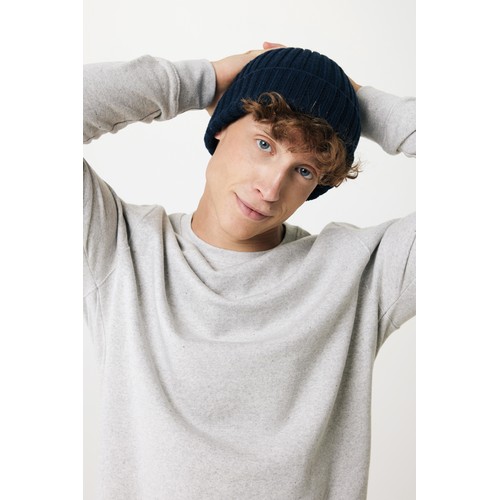 Bonnet à double côte et revers AWARE™ Polylana® Kennedi