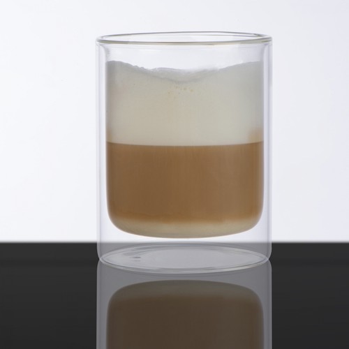 Double-walled glass cup 330ml