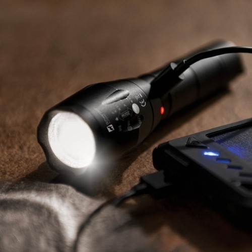 Flashlight DELGADA Schwarzwolf