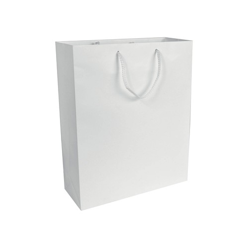 Bolsa de papel laminado mate 35x26x11 cm