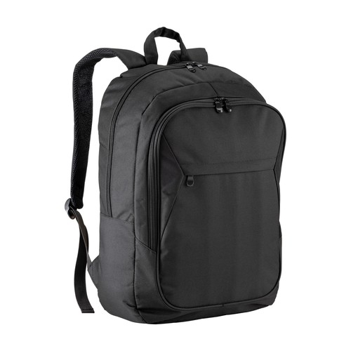 17-inch 300D polyester computer backpack with three pockets