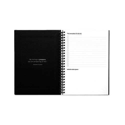 STARTER KIT INFINITE PLANNER A5. Set bestaat uit een “”infinite Diary“”, schoonmaakset, marker en markerhouder