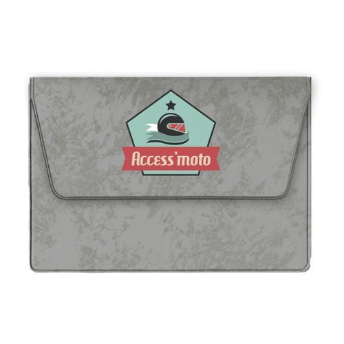 POCHETTE VOYAGE 1 P PVC MARBRE