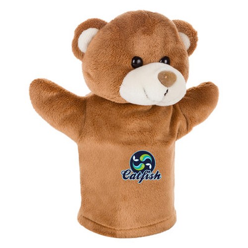 Plush teddy bear, hand puppet | Ripley
