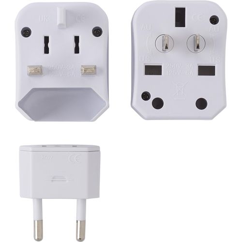 ABS travel adapter Coby