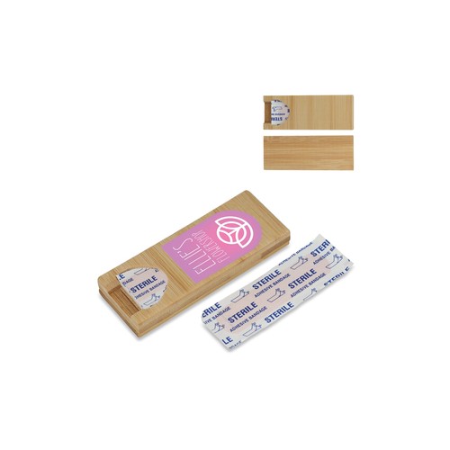Bandages in bamboo box