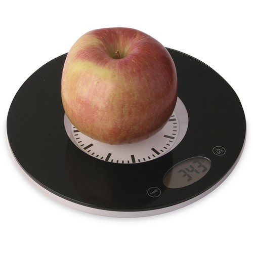 GLASS AND PLASTIC KITCHEN SCALE