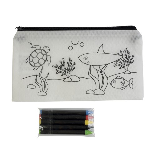 5 wax with cylindrical cross-sections, in non-woven colorable pack