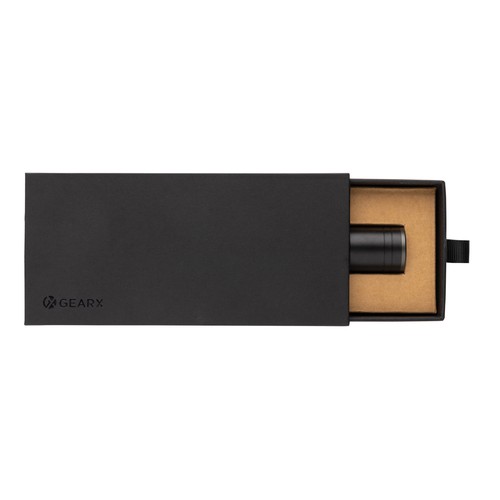 Lampe torche 3W rechargeable par USB en alu RCS Gear X