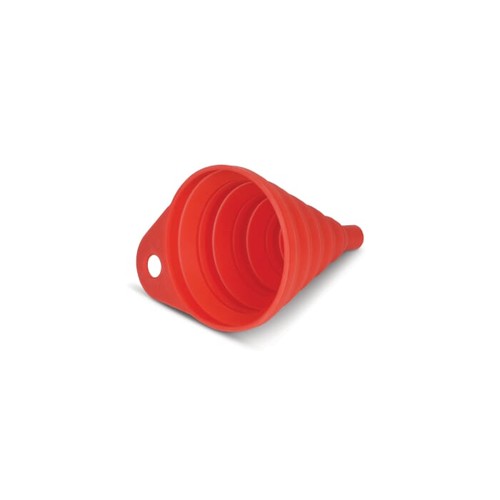 Foldable funnel for car