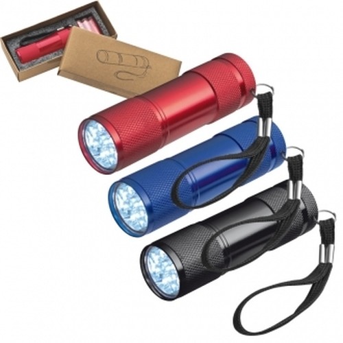 Flashlight with batteries