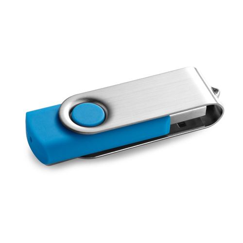 CLAUDIUS 16GB. 16 GB USB-stick met metalen clip