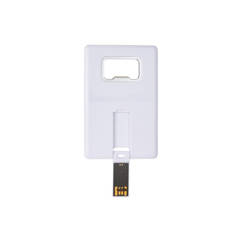 Plastic usb card with bottle opener 4GB