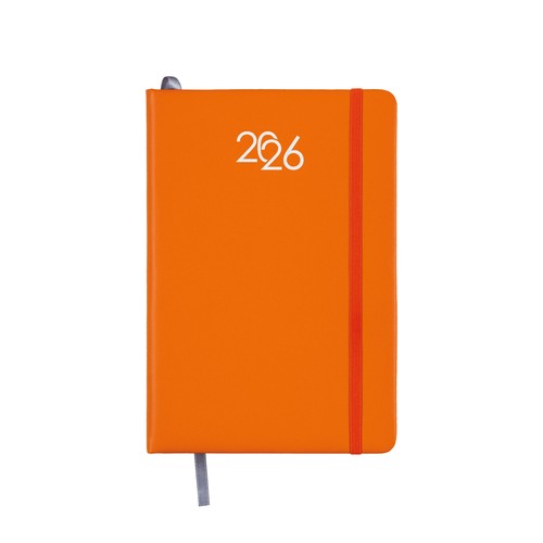 2026 daily planner with hard PU cover