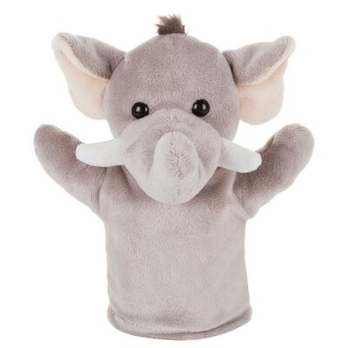 Plush elephant, hand puppet | Tank