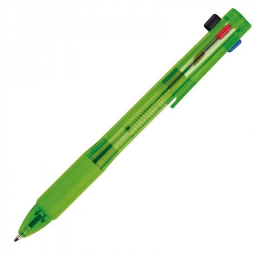 Plastic ballpen 4in1 NEAPEL
