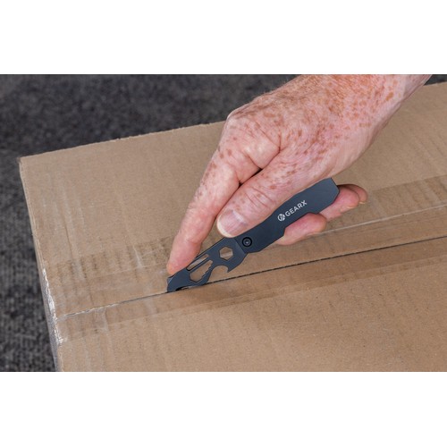 Gear X opvouwbare EDC-tool met karabijnhaak en pakket opener