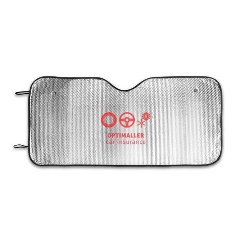 CRADLE. PE and aluminium-lined car sunshade