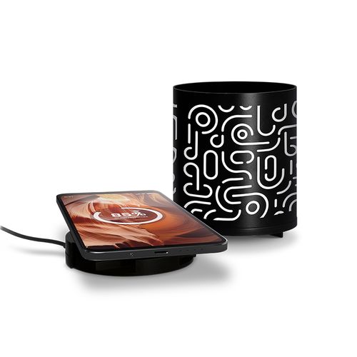 10W INDUCTION CHARGER WITH HUB AND PENCIL POT