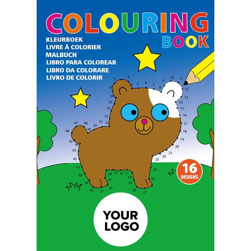 Cardboard Coloring book Constanze