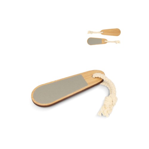 Bamboo foot file