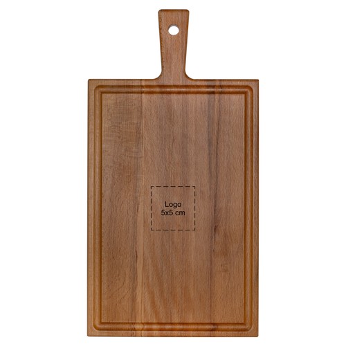 Beech board with handle 37x19 cm