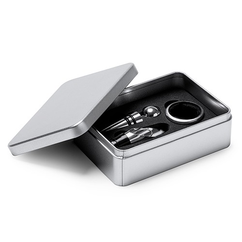 doos met wijnaccessoires