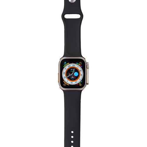 Pulsera de fitness con muñequera de TPU reciclado y carcasa de ABS