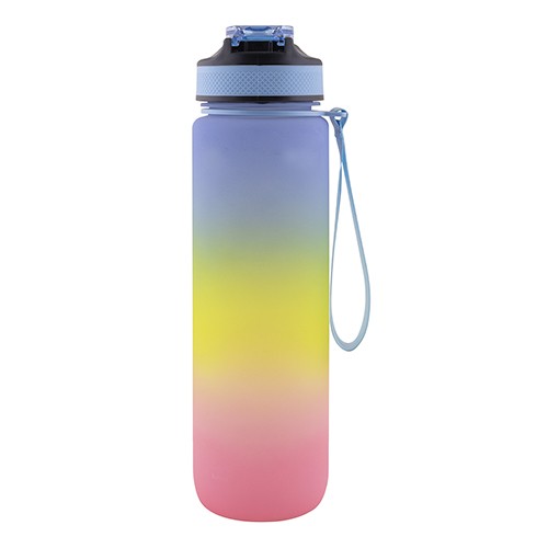 1-liter bottle with capacity print to encourage da Cisto