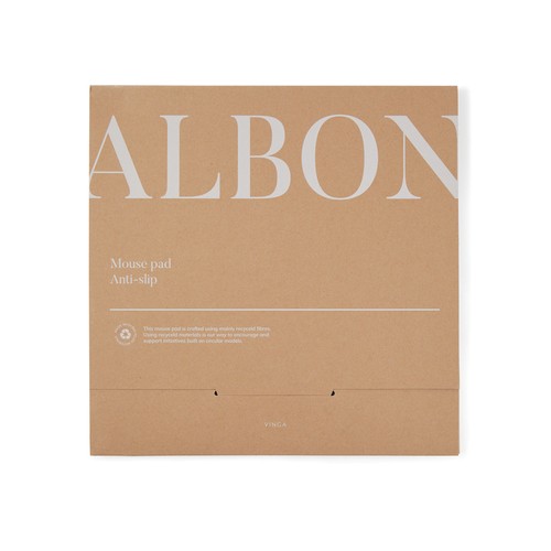 Alfombrilla ratón fieltro reciclado VINGA Albon GRS