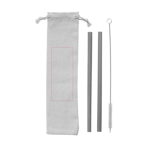 ECO Bamboe Straw Set  pailles en bambou