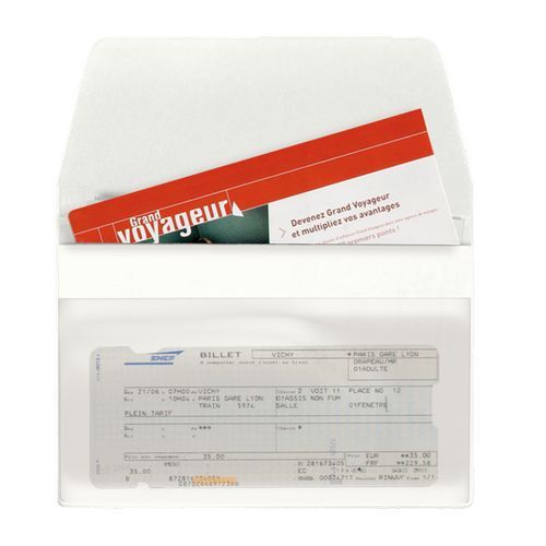 POCHETTE VOYAGE 2 P PVC MAT