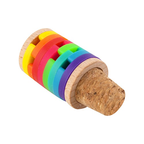 Bottle cap with silicone rings attached to the cap Hoodia